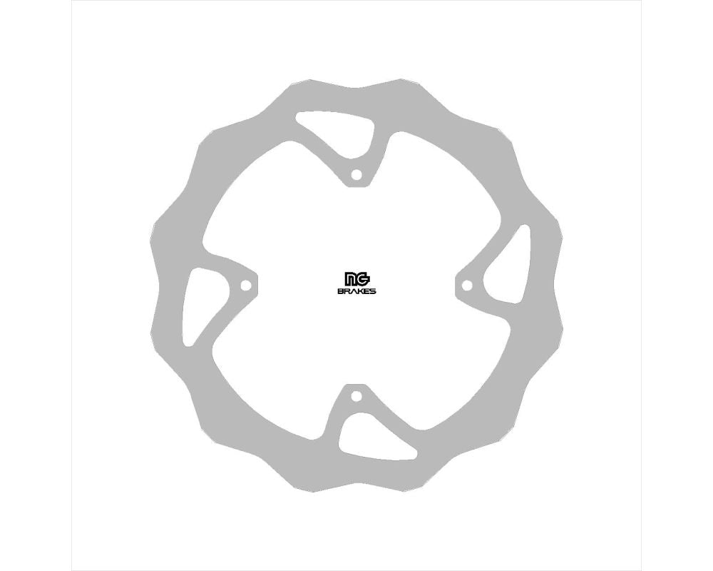 Brake disc (rotor) rear TM RACING MX/EN 144/250/300/450/530 '22-'23, SMR 125/300/450 '22-'23, SMX 450 '20-'23, FT 450 '22-'23 (245X114X4MM) (4X6,25MM) WAVE