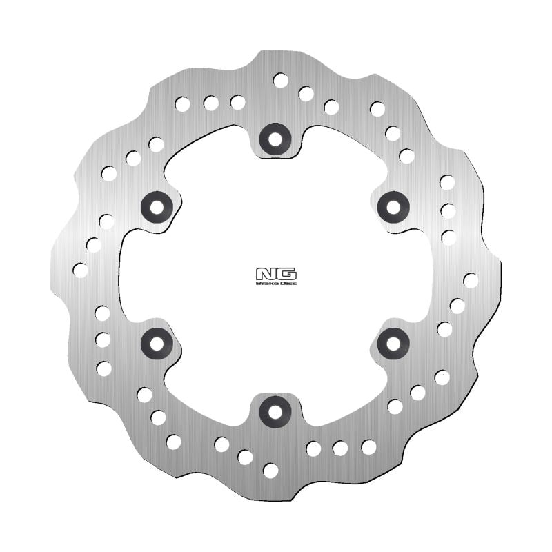 Brake disc (rotor) rear YAMAHA DT 125X SUPERMOTARD '05-'06, WR 125R/X SUPERMOTARD '09-'17 (220X115X4,5MM) (6X8,25MM) WAVE