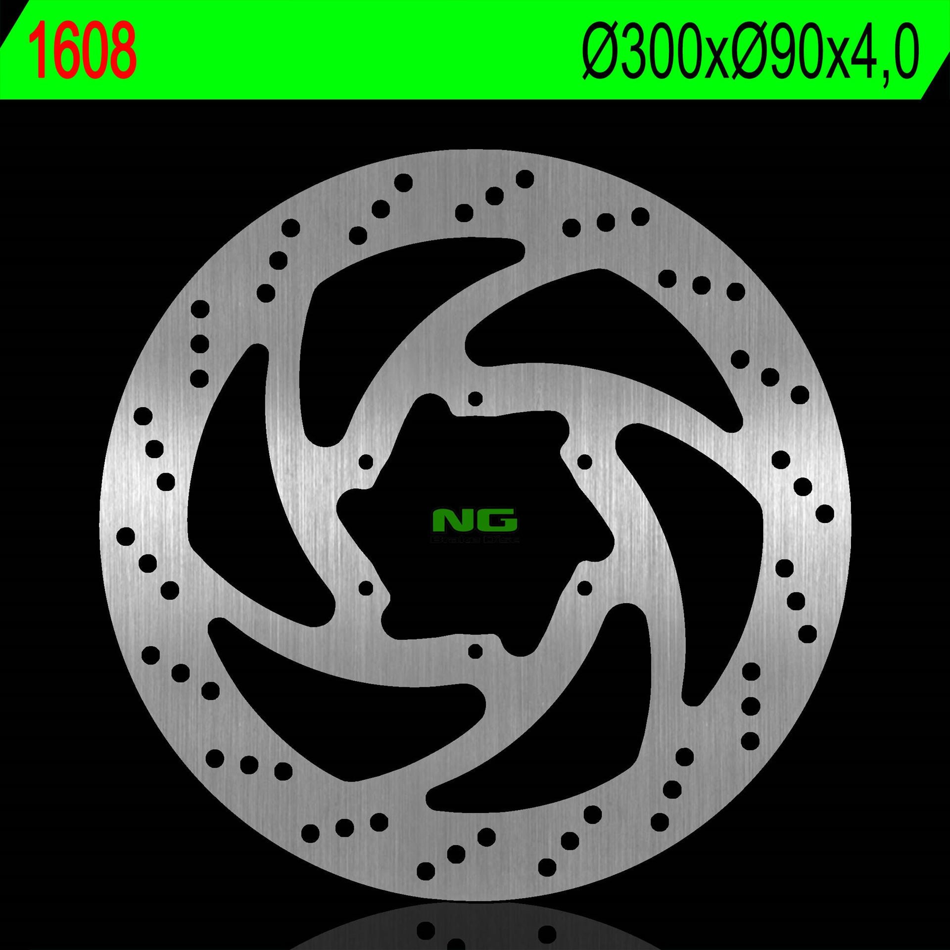 Brake disc (rotor) front APRILIA RS 50 '06-'10, RS 125 '15-'20 , RS 4 125 '11-'20 (300x90x4,0mm)