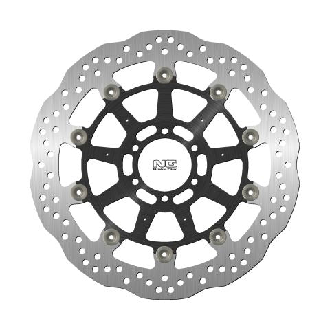 Brake disc (rotor) front BMW S 1000R/RR '13-'20, HP4 '12-'17, S1000XR '17-'19 (320X64X5,0MM) (6X8,5MM) WAVE Floating (Aluminium center)