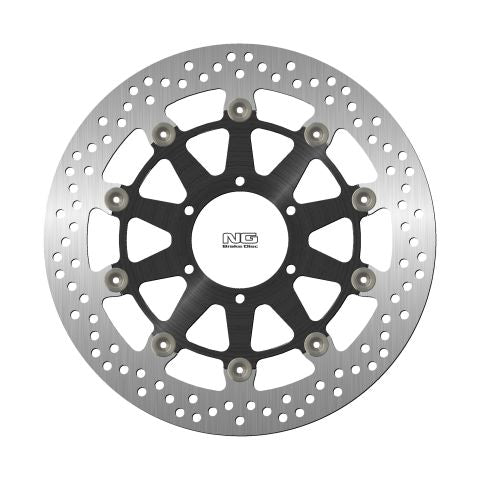 Brake disc (rotor) front BMW S1000RR/S1000R/S1000XR '19-21 (320X80,2X5MM) (6X8,5MM) WAVE Floating (Aluminium center)