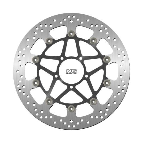 Brake disc (rotor) front DUCATI MONSTER 1200 '18-21, MULTISTRADA 1200/1260 '15-21 (330X72X5MM) (5X8,5MM) Floating (Aluminium center)