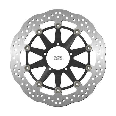 Brake disc (rotor) front DUCATI SCRAMBLER '18-21 (320X78X4,5MM) (5X8,5MM) WAVE Floating (Aluminium center)