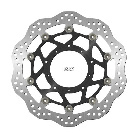 Brake disc (rotor) front HONDA CRF1100 AFRICA TWIN '19-23 (310X100,5X4,5MM) (5X6,5MM) WAVE Floating (Aluminium center)