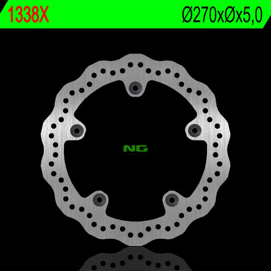 Brake disc (rotor) front HONDA NC 700/750 S/X/DCT/ABS '12-'24, INTEGRA 700/750 S/DCT/ABS '12-'24 (320X5) (5X10MM) WAVE