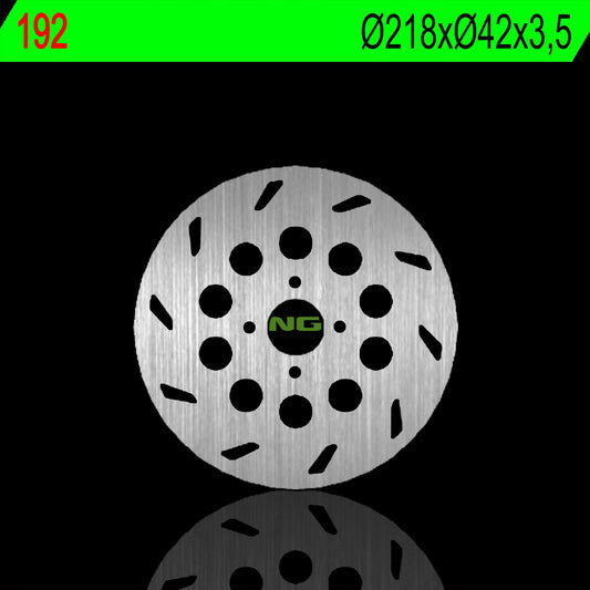 Brake disc (rotor) front ITALJET TORPEDO 50 97-03, 125/150 98-02 (218X42X3,5M) (4X8,5MM)