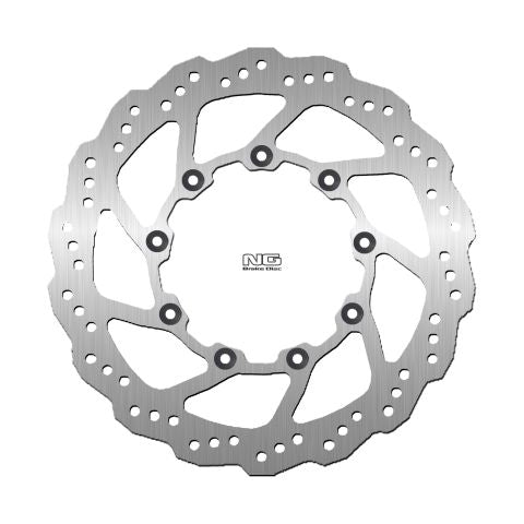 Brake disc (rotor) front KAWASAKI KLE 500 '91-'03 (300X130X5MM) (9X10,5MM) WAVE