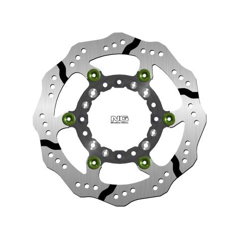 Brake disc (rotor) front KAWASAKI KLX250/300 '93-07, KX125/250 '95-02, SUZUKI RMZ250 '04-06 (270X100X3MM) WAVE Floating