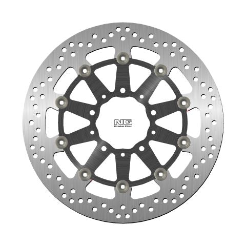Brake disc (rotor) front KAWASAKI ZX6R 636 13-16, Z800 12-17, ZX10R 08-15, Z1000 14-20, ZZR1400 06-17, GTR1400 07-18, ZX14 07-15 (310X80X5MM) (5X) Floating (Aluminium center)