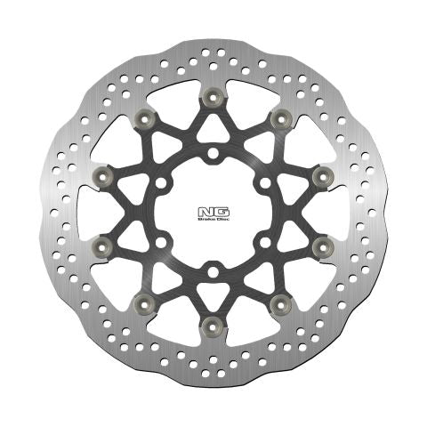 Brake disc (rotor) front KTM 390 ADVENTURE ABS '20, DUKE / ABS '17-20, RC / ABS 17-20, 125 DUKE / ABS '17-20 (320X90X5,0MM) (6X10,5MM) WAVE Floating (Aluminium center)