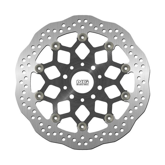 Brake disc (rotor) front KTM DUKE 890 R ABS '20-'22 (320X52X5MM) (5 Holes) Floating (Aluminium center) WAVE