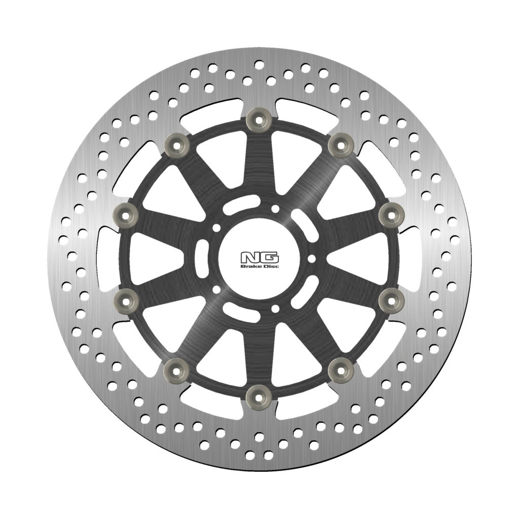 Brake disc (rotor) front KTM SUPERDUKE 1290 14-18 (320X64X5,0MM) (5X8,5MM) Floating (Aluminium center)