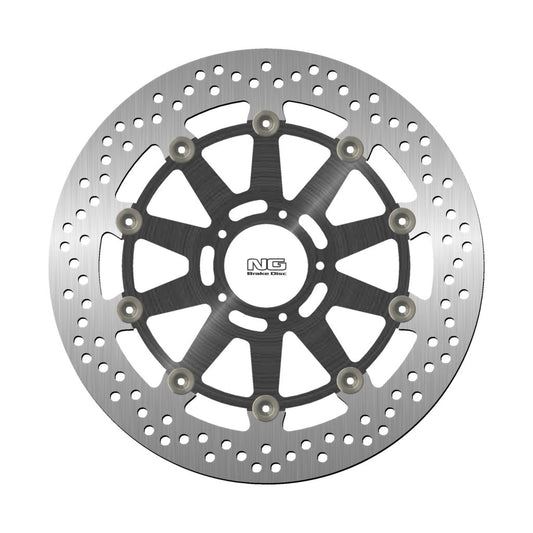 Brake disc (rotor) front KTM SUPERDUKE 1290 14-18 (320X64X5,0MM) (5X8,5MM) Floating (Aluminium center)