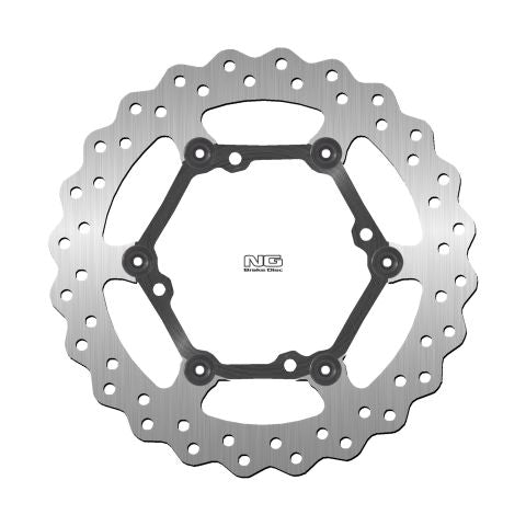 Brake disc (rotor) front SHERCO RALLY/SCF/SE 125/250/300/450 '12-19 (270X120X3MM) (4X10,5MM) WAVE Floating