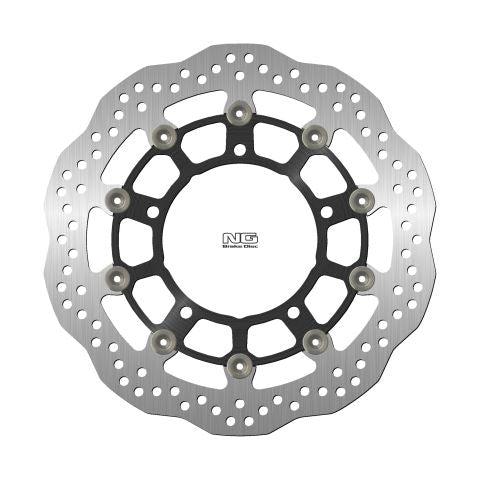 Brake disc (rotor) front SUZUKI B-KING '07-13, GSF650/1250 '07-16, GSXF650/1250 '10-18, GSXR1300 '08-18,(310x121x5MM) (5X10,5MM) WAVE Floating (Aluminium center)