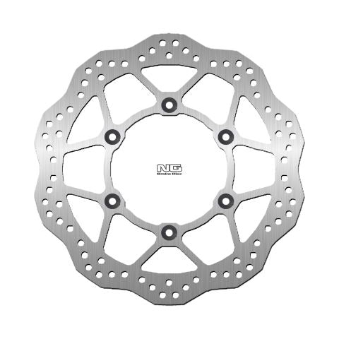 Brake disc (rotor) front SUZUKI DR 650 '91-95, DR BIG 800 '89-96, VL 800 '05-16, XF 650 FREEWIND '97-02 (300X121X5MM) (6X10,5MM) WAVE