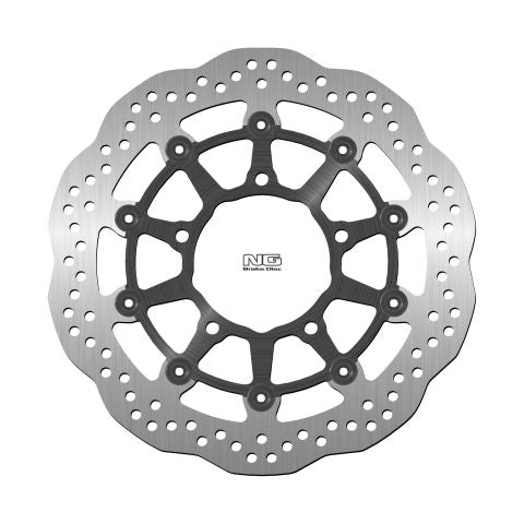 Brake disc (rotor) front SUZUKI GSXR 600 '06-'07, 750 '06, 1000 '05-'08, VZR 1800 '06-'13, VLZ 1800 '17 (310X100X5,0MM) (5X10,5MM) WAVE Floating
