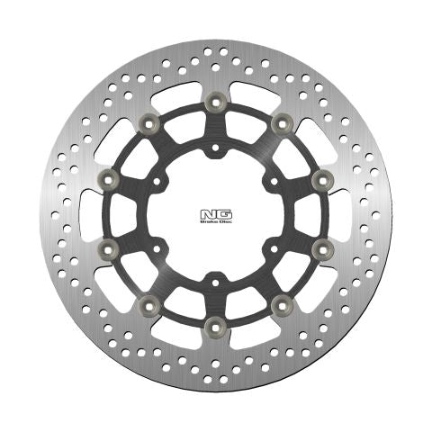 Brake disc (rotor) front SUZUKI GSXR 600/750 '08-'18, GSXR 1000 '09-'16, GSX 750Z '08-'14 (310X102X5MM) (6X8,5MM) Floating (Aluminium center)