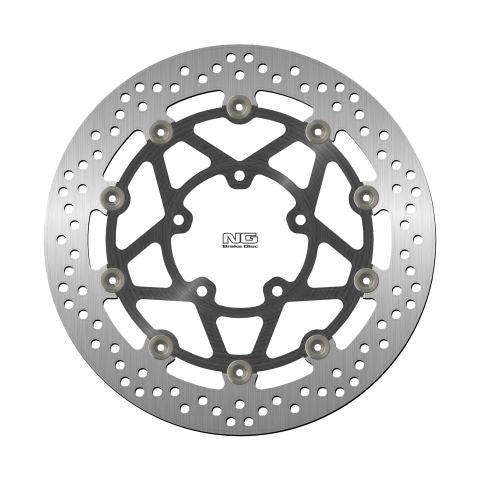 Brake disc (rotor) front TRIUMPH BONNEVILLE 850/T100 '09-21, STREET TRIPLE '13-18 (310X82,5X5MM) (5X10,5MM) Floating (Aluminium center)