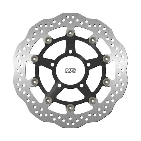 Brake disc (rotor) front TRIUMPH DAYTONA/SPEED FOUR/TT '00-06 (310X78X5MM) (5X10,5MM) WAVE Floating (Aluminium center)