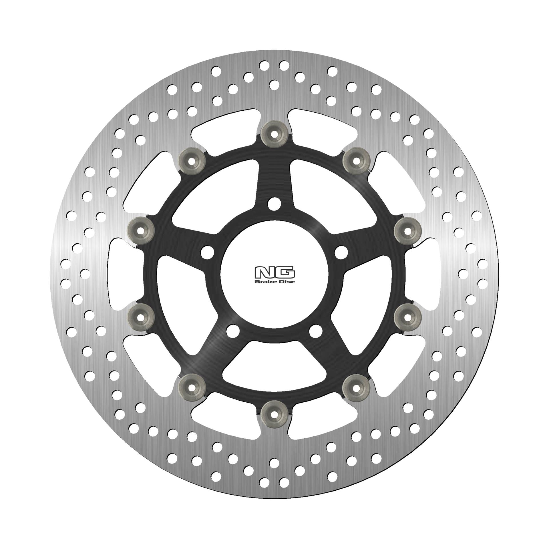 Brake disc (rotor) front TRIUMPH DAYTONA / TI / SPEED TRIPLE 955 '02-06, DAYTONA I.E. 955 '01-06, SPRINT ST T / ABS 1050 '05-14 Floating (320X78X4,5) (5X10,5MM) Floating (Aluminium center) - Replaces NG1452