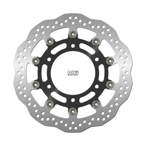 Brake disc (rotor) front TRIUMPH TROPHY 900/1200 '91-04 (31X115X5MM) (6X10,5MM) WAVE Floating (Aluminium center)