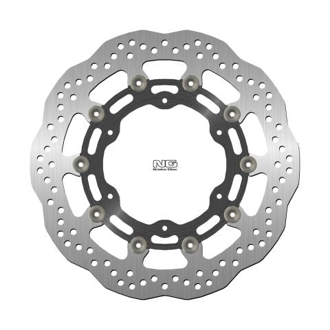 Brake disc (rotor) front YAMAHA FJR1300 '03-19, MT-01 '05-06, XV1700 '09-17, YZF R7 '99-02 (320X132X5MM) (6X8,5MM) WAVE Floating (Aluminium center)