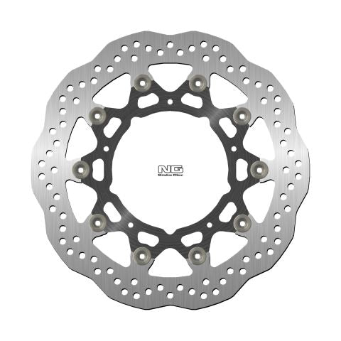 Brake disc (rotor) front YAMAHA FZ/FZS800 '10-16, XT1200Z '10-17, R1 '07-11, R6 '05-16 (310X132X5MM) (5X8,5MM) WAVE Floating (Aluminium center)