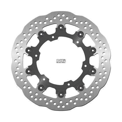 Brake disc (rotor) front YAMAHA XV1600 WILD STAR '99-04, XVZ1300 '99-01 (298X132X5MM) (6X10,5MM) WAVE Floating