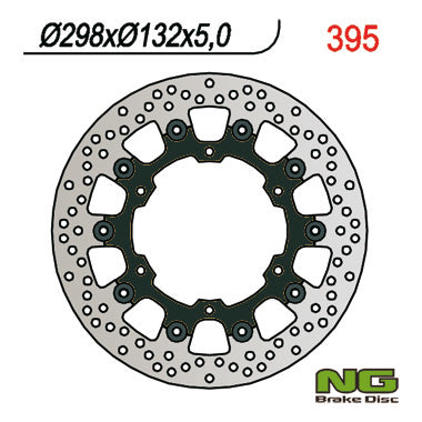 Brake disc (rotor) front YAMAHA XVZ 1300/ XV 1600A WILDSTAR (298X132X5) Floating