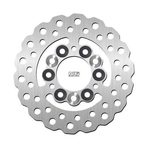 Brake disc (rotor) rear APRILIA 50 SKUTER CPI,BETA,GENERIC,GILERA,PEUGEOT,PGO,SYM,YAMAHA (190x58x3,7MM) (3X) WAVE
