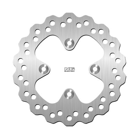 Brake disc (rotor) rear CAN-AM (BOMBARDIER) 400/500/650/800 (205X4MM) (4X8,5MM) WAVE