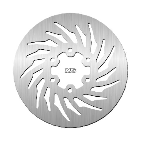 Brake disc (rotor) rear DERBI MULHACEN 125 '07-12, SENDA DRD 50 '08'-'11, GILERA 50 SMT '11 (218X57X3,5MM) (6X6,5MM)