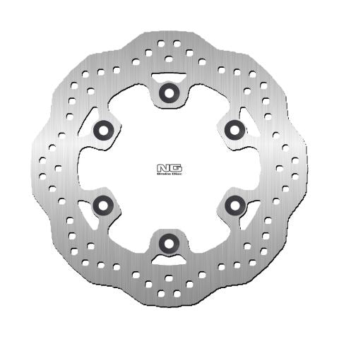 Brake disc (rotor) rear DUCATI GT 1000 '06-10, MONSTER '94-17 (245X115X5MM) (6X8,5MM) WAVE