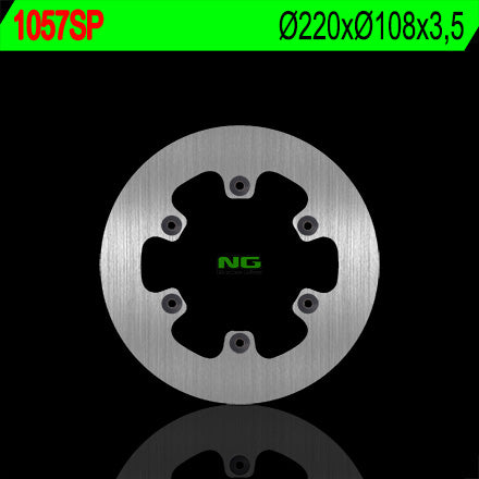 Brake disc (rotor) rear GAS GAS 80/515 '94-'11 (220X108X3,5),