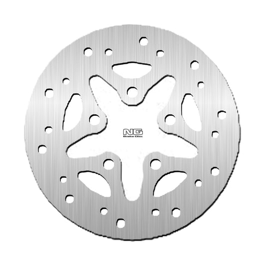 Brake disc (rotor) rear HM CRX 10/12/15 SENIOR/JUNIOR '03-05, MINI BAJA 10/12/14 '10-11, MINI RACING JUNIOR '10-11, RACING 14 MX '10-11 (160X45X3) (5X6,5)