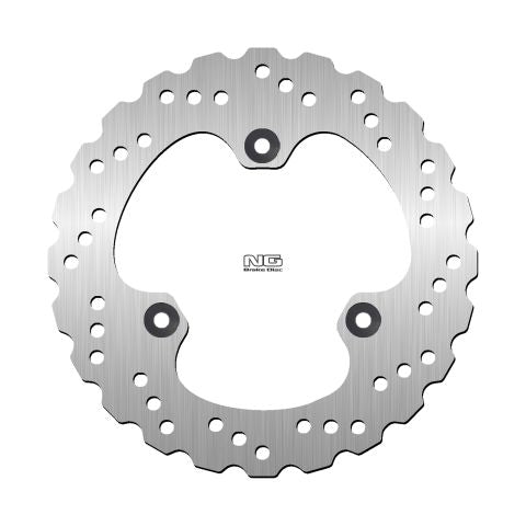 Brake disc (rotor) rear KAWASAKI EX 250/300 NINJA 07-17 (220X110X5,0MM) (3X10,5MM) WAVE