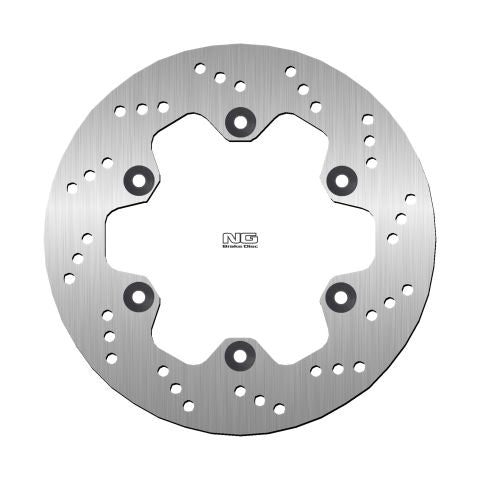 Brake disc (rotor) rear KAWASAKI GPZ 600R 84-90, ZZR 1100 90-92 (250X130X5,0MM) (6X10,5MM)