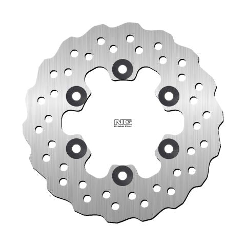 Brake disc (rotor) rear KAWASAKI KLX125 '10-17 (190X84X4MM) (6X10,5MM) WAVE