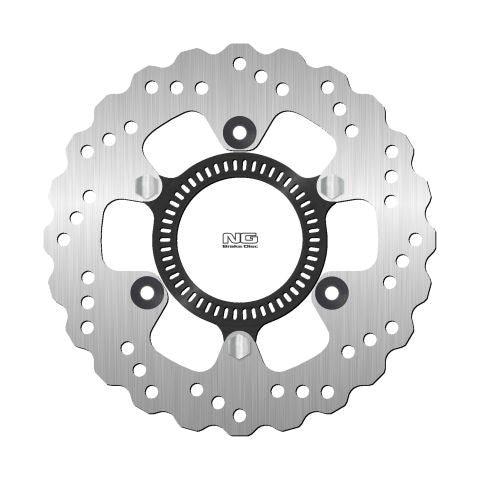 Brake disc (rotor) rear KAWASAKI VERSYS 250/300 '17-20 (220X100X5,5MM) (3X10,5MM) WAVE