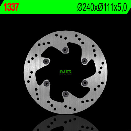 Brake disc (rotor) rear KTM SMC 690 R '07-'14, ENDURO 690 '08-'22, LC8 950/990 ADVENTURE '02-'05 (240X111X5MM) (6x6,25MM)