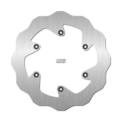 Brake disc (rotor) rear KTM SX/EXC/LC 4, GAS GAS EC/EX 250/350 '21, HUSABERG FE 350/450/600 '99-14 (220X110X4,2MM) (6X6,5MM) WAVE Full (NG141, NG129)