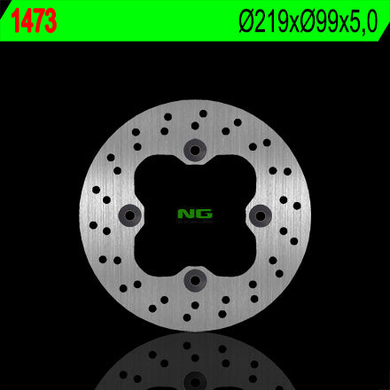 Brake disc (rotor) rear POLARIS RANGER 900 '11-'14 (219X99X5) (4X14,3MM)