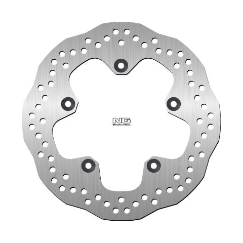Brake disc (rotor) rear SUZUKI GSX 1000S 15-18 (250X121X5,0MM) (5X10,5MM) WAVE