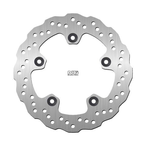 Brake disc (rotor) rear SUZUKI GSX250 '17-20, DL250 VSTROM '17-20 (240X120X4,5MM) (5X10,5MM) WAVE