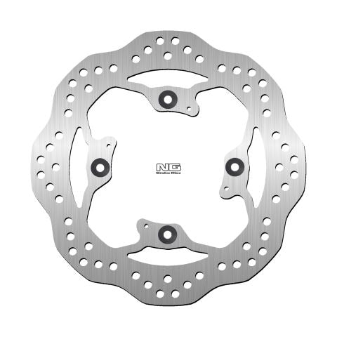 Brake disc (rotor) rear TIRUMPH TIGER 800 '17-20 (255X105X6MM) (4X10,5MM) WAVE