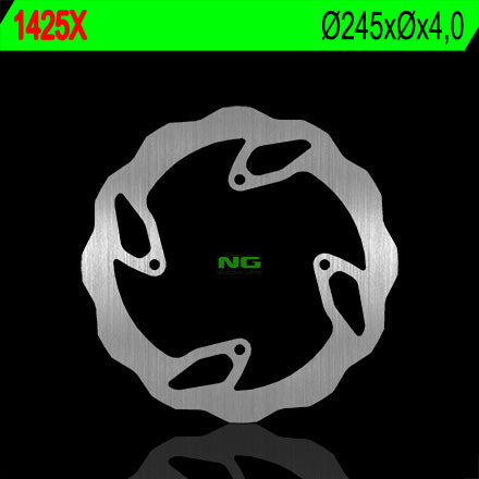 Brake disc (rotor) rear TM 125/250/300/450/530 '10-'15 (245X4) (4X6,5MM) WAVE