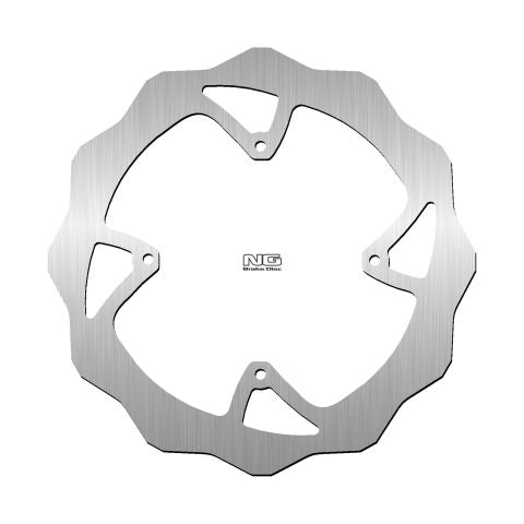 Brake disc (rotor) rear TM RACING EN 125/250/450/530 '04-14, EN 125/300 '15-21 (240X114X4MM) (4X6,5MM) WAVE