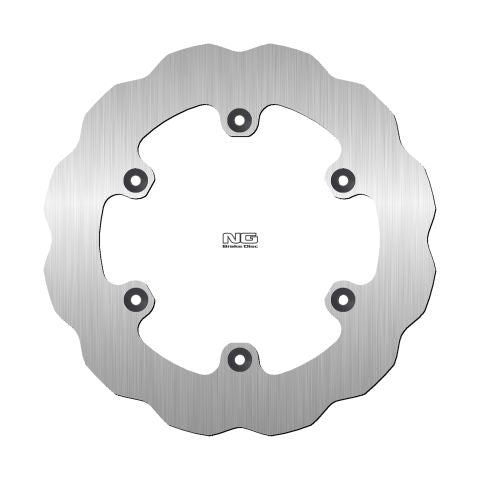 Brake disc (rotor) rear YAMAHA DT125 '84-07, HRD GS/MC 125/250 '94-96 (220X115X4MM) (6X6,5MM) WAVE