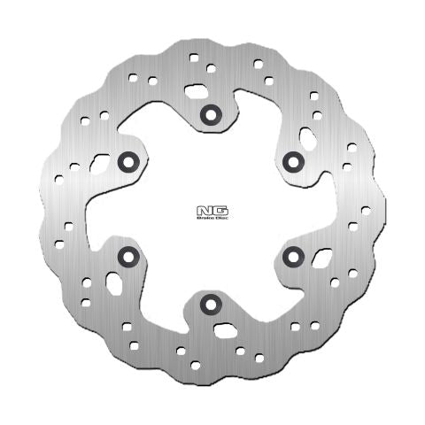 Brake disc (rotor) rear YAMAHA WR125/250/YZ125 '98-02, WR400/426 '99-01 (240X115X4MM) (6X6,5MM) WAVE